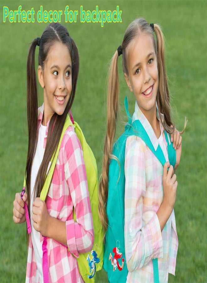 مجموعة رواكوا المكونة من 24 قطعة من حقائب ظهر التنانين الصغيرة، وسلاسل المفاتيح، وألعاب الفقاعات، وألعاب التململ للأطفال وطلاب المدارس، وهدايا من المعلم، وتوزيعات حفلات أعياد الميلاد. - Image 5